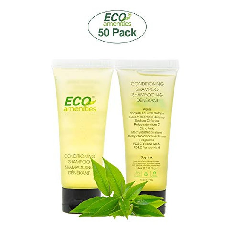 ECO amenities Shampoo and Conditioner 2 in 1, Body Lotion, Travel Sized Hotel Soap Bars 150pcs in ONE Package; Hotel Bathroom Guest Toiletries in Bulk