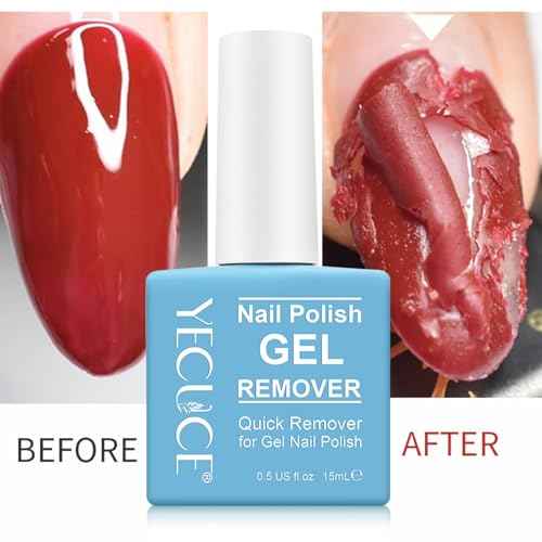 Gel Nail Polish Remover, (2pcs) Gel Polish Remover for Nails, No Need for Foil, Quick & Easy Polish Remover In 2-3 Minutes, No Need Soaking Or Wrapping-15ml