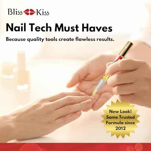 Bliss Kiss | 1 Fragrance Free | Nail Oil Cuticle Pen w/Vitamin E & Jojoba?Nail Strengthener Nail Growth Serum for Brittle Peeling Breaking Thin Nails