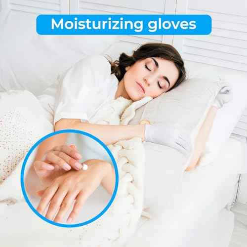 100% Cotton Gloves, 3 Pairs White Cotton Gloves for Women Dry Hands Eczema Serving - Archival Coin Jewelry Inspection Gloves(3 Pairs)