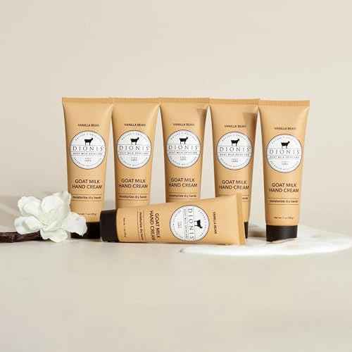 Dionis Goat Milk Skincare Hand Cream (Vanilla Bean, 1 oz)