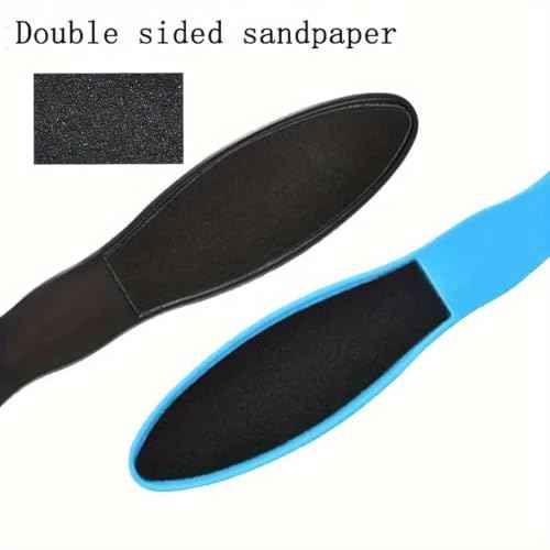 20Pcs Foot File Callus Remover, Professional Pedicure Pumice Stone, No Cleaning Required, Disposable Foot Brush for Foot Skin Callus Remover and Dead Skin Scrubber (Black)