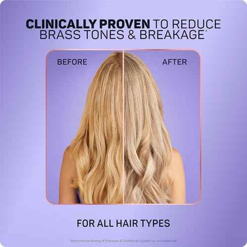 Marc Anthony Purple Conditioner, Repair Blonde Rescueplex Color Care - Neutralizes Brassy Tones and Repairs Bonds, 8oz