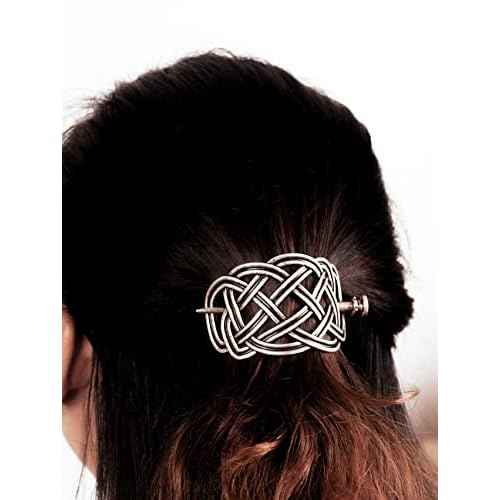 HAQUIL Accessories Hairpin Stick Barrette Long Hair Braids Barrettes Vintage for Women (hairpin 3)