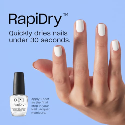 OPI Nail Lacquer Top Coat | Clear Nail Polish Top Coats | Classic, Quick Drying, High Shine, Gel-like Volumizing, & Matte Finish | Chip Resistant, High-Gloss, Long Lasting, Protects Color & Nails