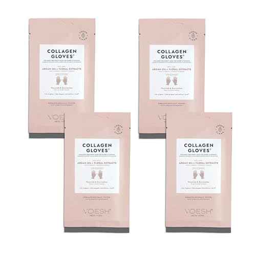 VOESH Collagen Gloves, Vegan Hand Masks, Moisturizing Hand Mask, Lotion Gloves, Hydrating Gloves, Hand Care, Spa Manicure Gloves, Dry Hand Treatment