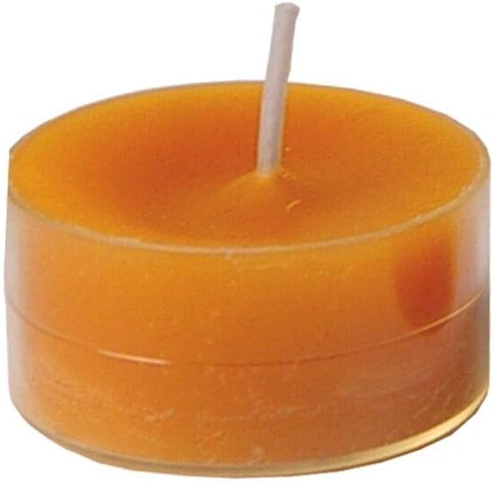 Morning Breeze Scented Tealights - Spaas 24 Clear Cup Candles, 4.5 Hour Burn Time