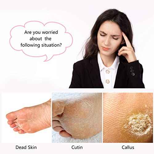 Pumice Stone Brush for Feet - 2 Pack Foot Brush Scrubber 4 in 1 Foot File Pedicure Paddle Kit for Foot Care (Lilac and Blue)