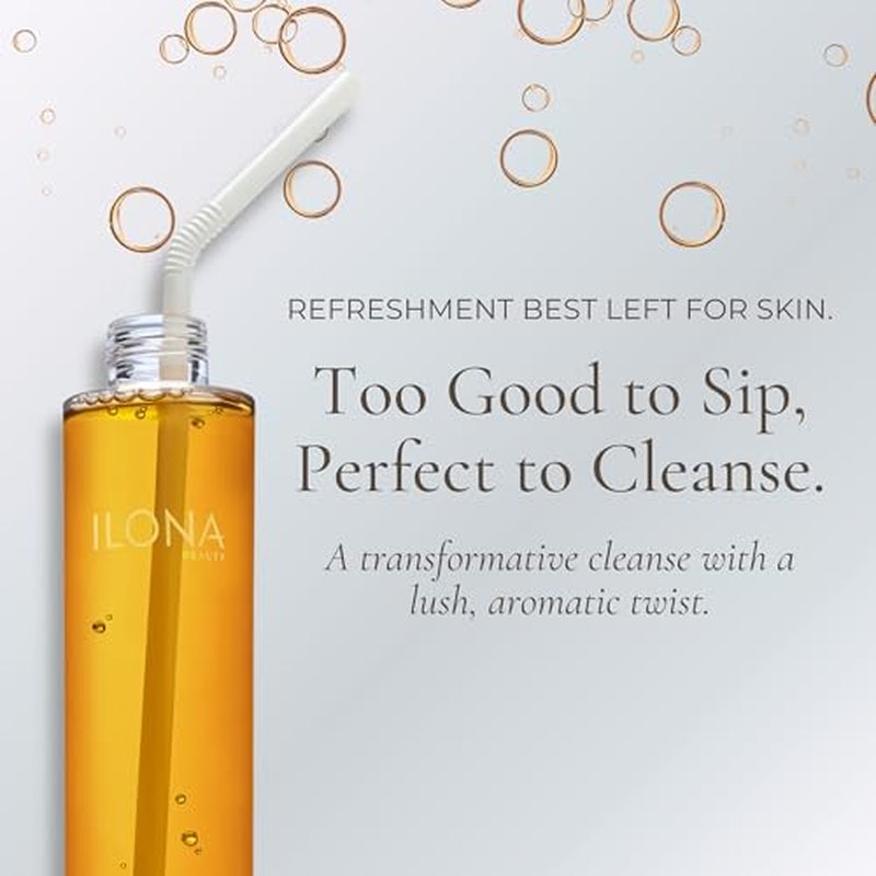 ILONA Tea Wash | Hydrating & Detoxifying Foaming Face Wash for All Skin | With Global Teas, Olive, & Oat Amino Acids | Soothing Tea Aroma | 5.0 oz.