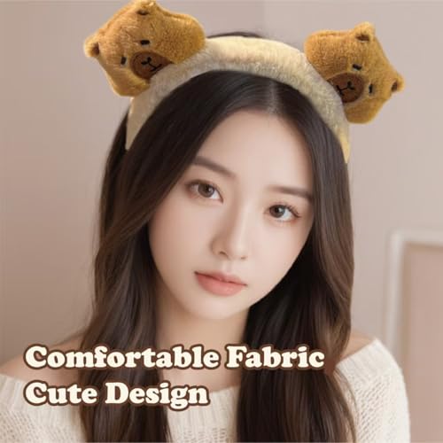 Headband, Hair Accessory Cute capybara headband with hair accessory set£¬Various styles of hair clips and hairbands