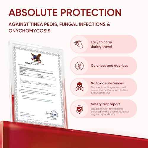 Toenail Treatment Extra Strength,Toenail Renewal Serum, Nail Conditioning Solution for Thick&Discolored Nails, Quick-Dry Dropper, Safely & Gently for Healthier Nails, 0.5 fl oz