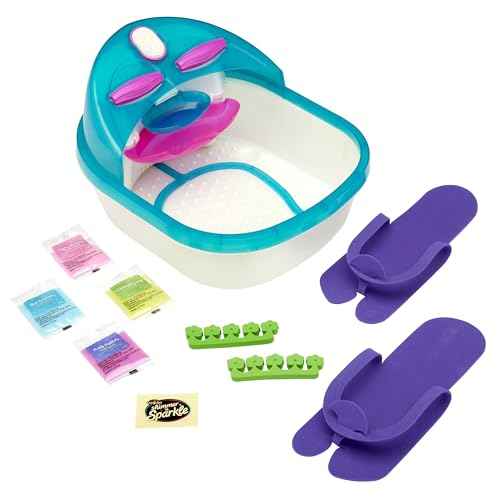 Shimmer ¡®n Sparkle 6-in-1 Real Massaging Foot Spa for Kids