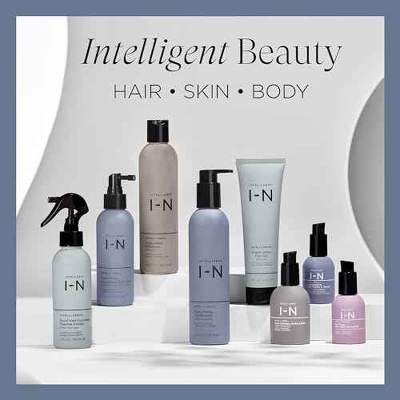 Intelligent Nutrients Pure Plenty Shampoo, Clarifies and Fortifies Fine, Thinning Hair, Organic Scalp-Stimulating Formula, Vegan, 8.5 Oz