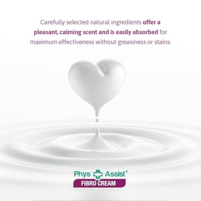 PhysAssist Fibromyalgia Cream Deep Soothing for Body, Back, Neck, Feet, Legs, Hands. 3 jars of 4 OZ (12 OZ)