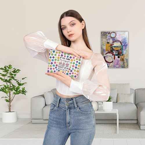 BDPWSS Bunco Makeup Bag Bunco Gambling Lover Gift If You Think I'm Crazy You Should See My Bunco Group Bunco Game Night Gift (Bunco Group)