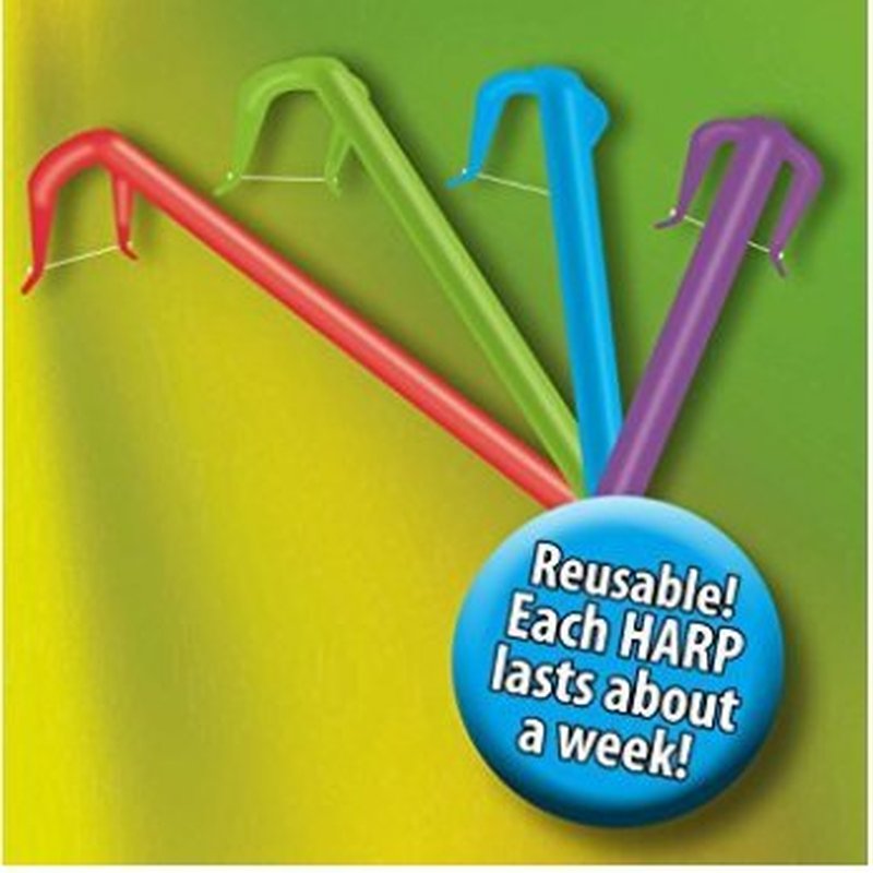 Orthodontic Reusable Flosser - 4 Pack Dental Care Tool for Braces | Effective Oral Hygiene