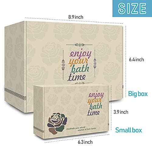 INTEYE Organic Bath Bombs Gift Set, 24 Handmade Fizzies Rich in Essential Oil, Moisturize Dry Skin, Gifts idea for Kids, Her/Him, Wife/Girlfriend, Birthday, Christmas, Mothers Day