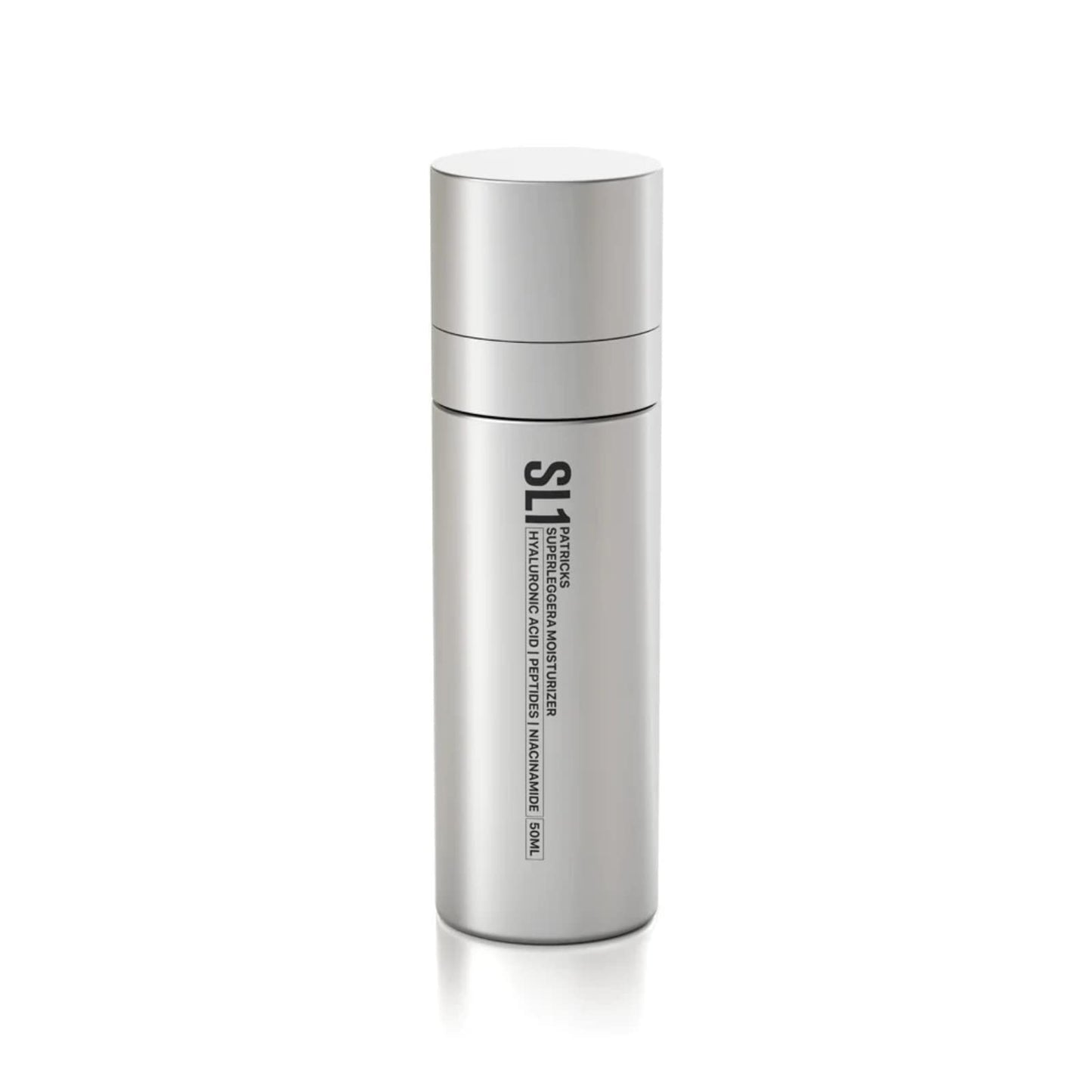 PATRICKS SL1 Men's Face Moisturizer - Mattifying Anti-Aging Cream for Oily Skin, Dark Circles & Fine Lines - With Hyaluronic Acid, Peptides & Niacinamide, 1.70 fl oz