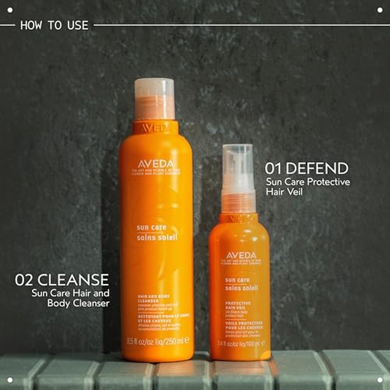 Aveda Sun Care Protective Hair Veil | UV Defense Hair Mist | Protects Against Summer Dryness | for All Hair Types, 3.4 Fl Oz