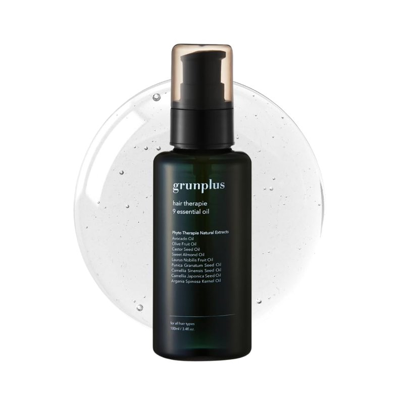 Organic Hair Treatment Oil - 3.4 fl oz Pure Cold Pressed Oil for All Hair Types | Repairs, Hydrates & Adds Shine