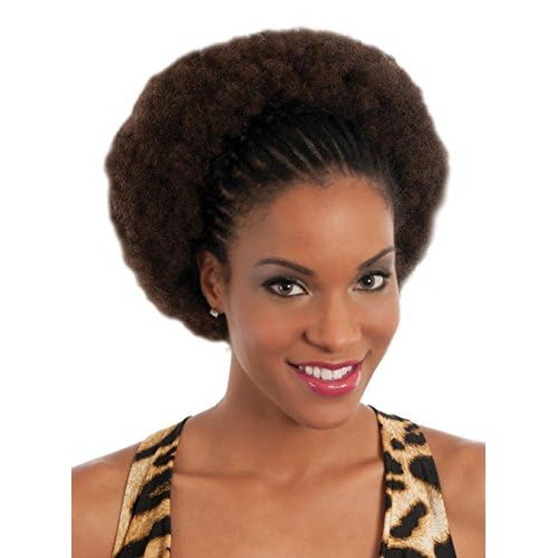 VIVICA A. FOX HAIR COLLECTION - 16 INCH HUMAN KINKY AFRO CURL BULK NATURAL HAIR HKBK16-V IN COLOR 2