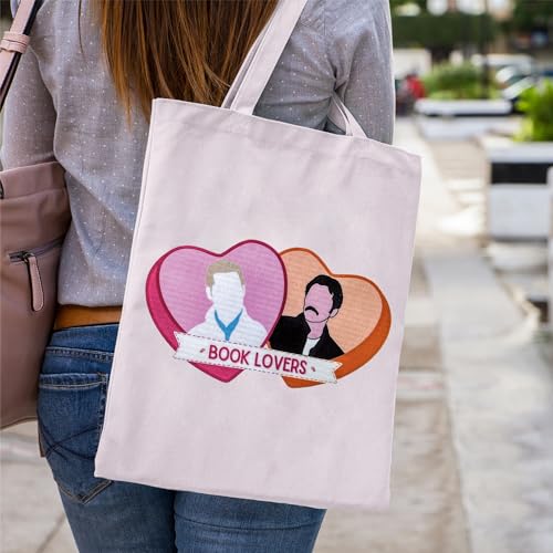 WCGXKO Novelty Movie Themed Charlie Swan Carlisle Cullen Book Lover Tote Bag