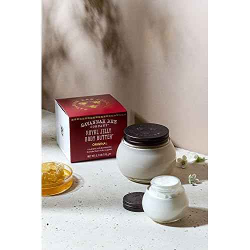 Savannah Bee Company Royal Jelly Body Butter - Deep Hydrating Body Butter for Dry Skin