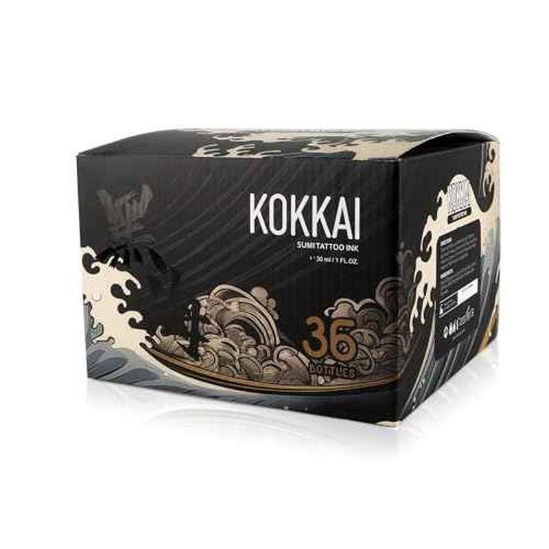 Tattoo Ink, Premium Quality, Precision Medium Viscosity, Rich Hue, Quick Healing, Acrylic-Free, Water-Based, Ready-to-Use Ink for Precision Tattooing (36 Color Pack, 0.5 oz)