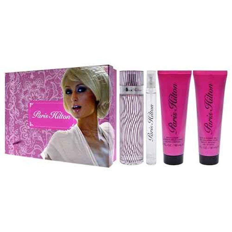 Paris Hilton by Paris Hilton, 4 Piece Gift Set women with Travel Spray
