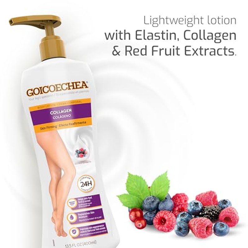 Goicoechea Lotion Skin Firming for Legs, Body, Arms, 13.5 oz., Pack of 6