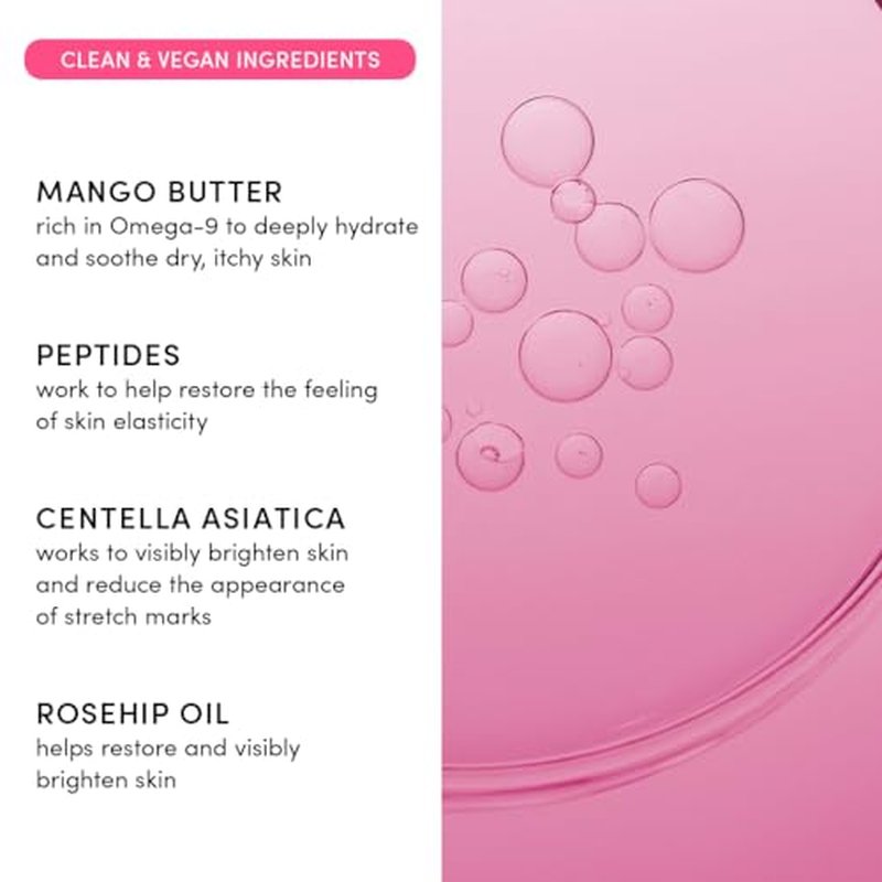 Evereden Nourishing Stretch Mark Cream (4 fl.oz): Clean & Vegan Cream for Pregnancy and Postpartum | Pregnancy Stretch Mark Prevention | Rich in Vitamins & Minerals