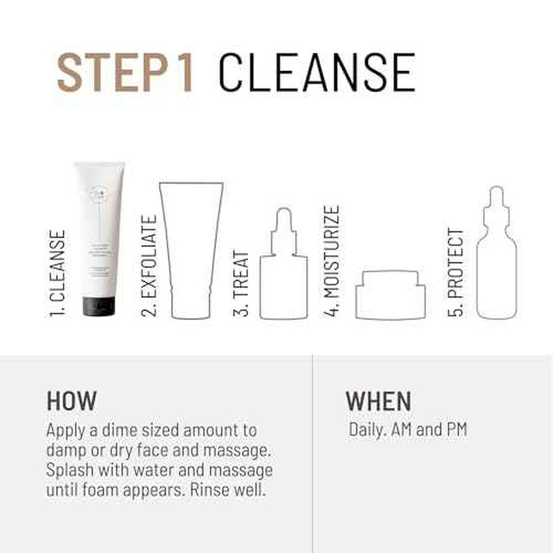 Dr. Brandt Dr. B Lab Oil-to-Foam Cleanser - Gentle, Hydrating, Double Cleansing Formula Removes Dirt, Makeup & Impurities - 4.2 fl oz