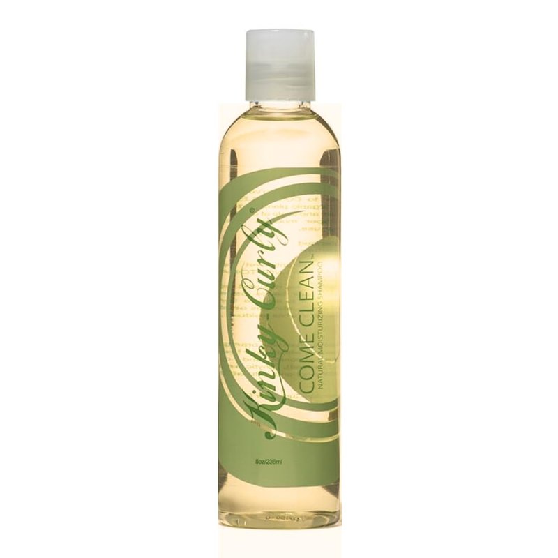 Kinky Curly Come Clean Natural Moisturizing Shampoo Sulfate Free 8 oz