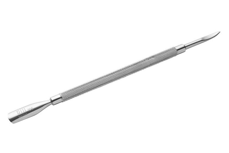 Professional Double-Ended Stainless Steel Cuticle Pusher - Metal Nail Tool Bundle | Styles 104 & 106