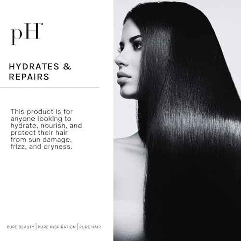 pH PURE HAIR Laboratories Ultimate Summer Hair Care Essentials: Shampoo Conditioner & Anti-Frizz Oil for Sun, Salt & Chlorine, Hydrates & Repairs with Aloe Vera & Tulip Extract (8.45+8.45+3.38 fl oz)