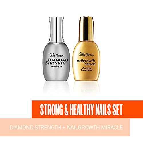 Sally Hansen Diamond Strength¢ç, Nail Hardener, Nail Growth, Protective Layer, Clear Nail Polish