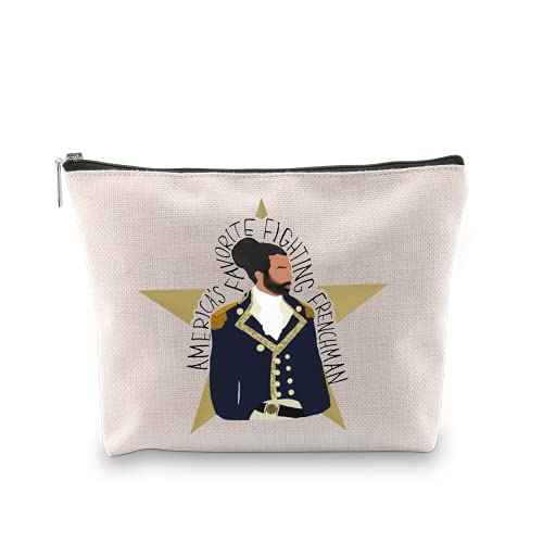 WCGXKO Musical Inspired Tote Bag Musical Gift America's Favorite Fighting Frenchman (Fighting Frenchman)