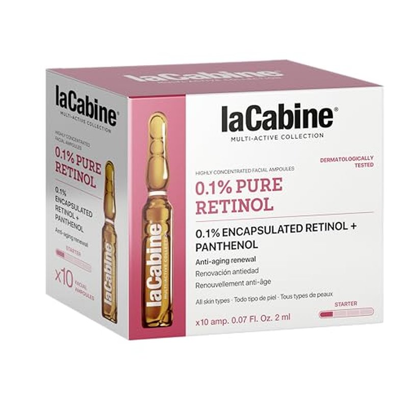 La Cabine Pure Retinol 10 Ampoules of 2 ml One Size,No Colour
