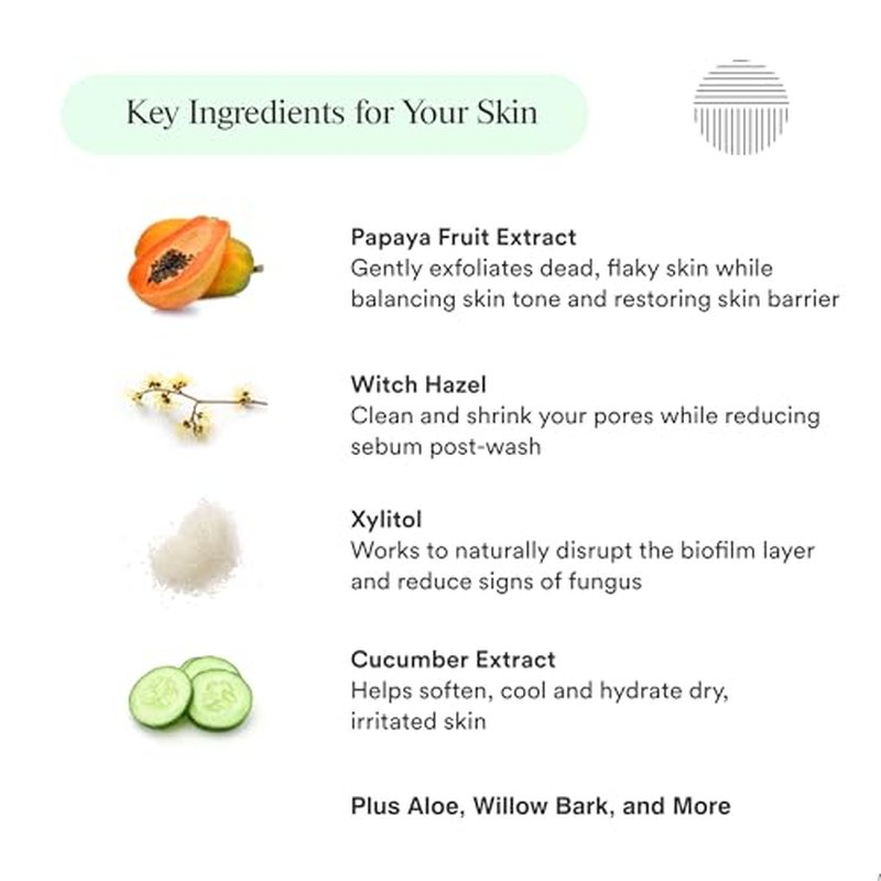 Dermazen Purifying Facial Cleanser, Soothe and Relieve Seborrheic Dermatitis - 4 fl oz