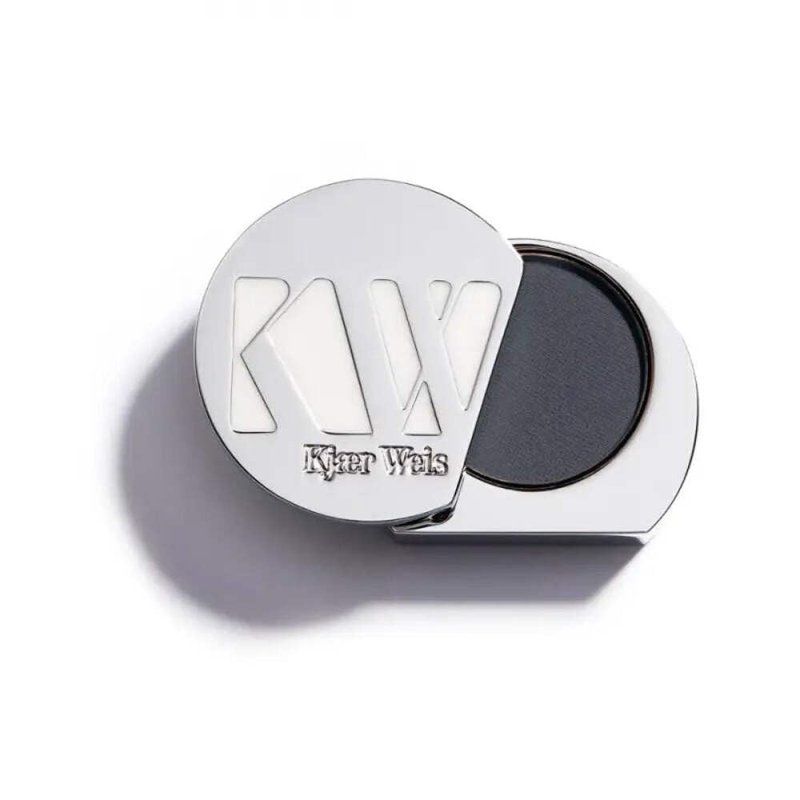 Kjaer Weis Powder Eye Shadow. Highly Pigmented Blue Eyeshadow with Organic Ingredients. Blendable Eye Shadow for Long Lasting Eye Makeup. Cruelty Free Clean Makeup - Blue Wonder