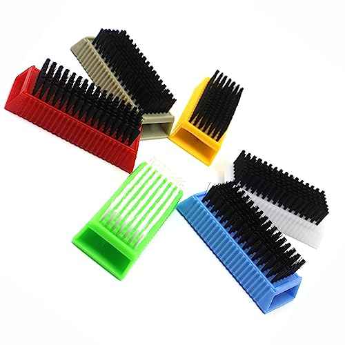 6 Pieces Hand Scrub Brushes for Cleaning Fingernail Nail Brush Soft for Men Non Disposable Scrub Brush Heavy Duty Plastic Cleaning Brushes for Hands Nail Cleaning (6 PCS)