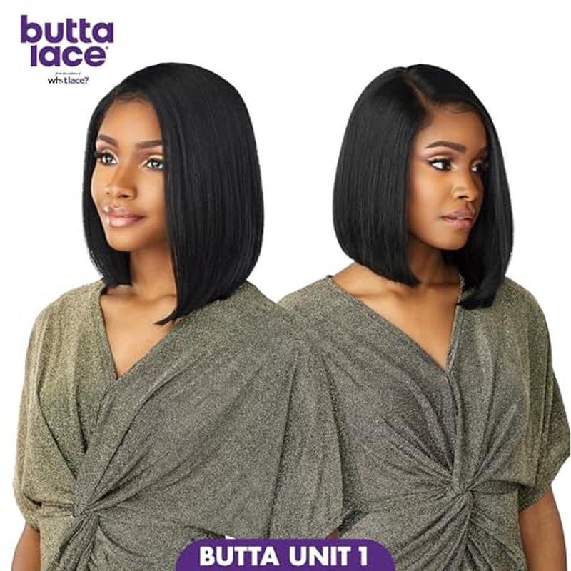 Sensationnel Butta Lace Wigs - Unit 1 Extra Wide 5 Inch Deep Parting Synthetic Preplucked Hairline Glueless Lacefront (613 BLONDE)