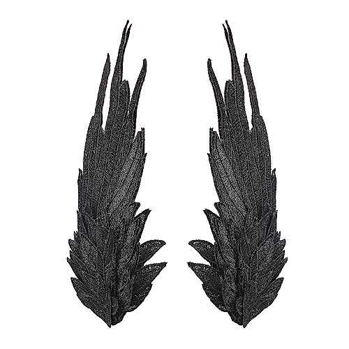 Feather Angel Wings Christmas Halloween Hair Clips Mardi Gras Hair Barrettes Lolita Cosplay Headband Hair Band