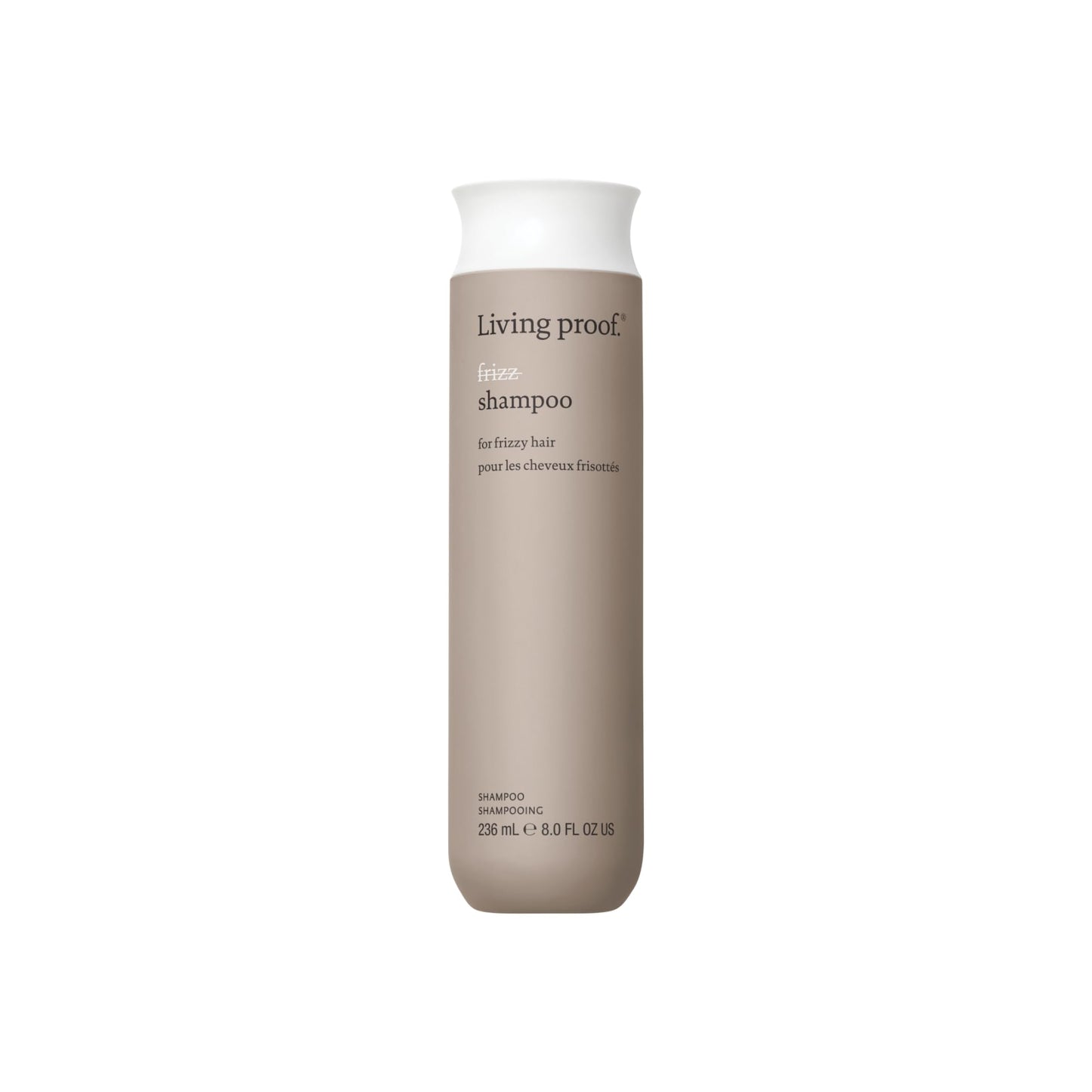 Living Proof No Frizz Shampoo Controls Frizz, Smoothes and Softens Hair for All Hair Types, 8 oz