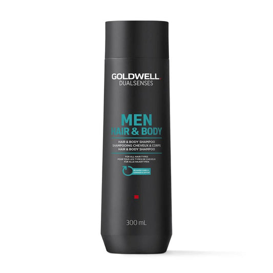 Goldwell Dualsenses Men Hair and Body Shampoo 300ml, 10.1 oz
