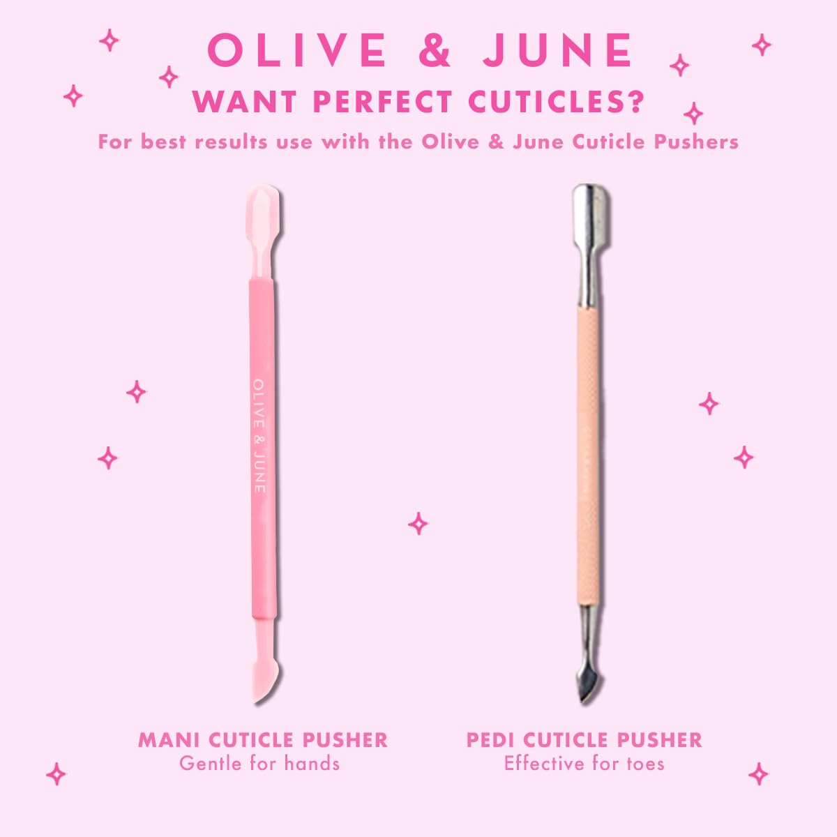 Olive & June Cuticle Remover | Exfoliates & Softens Dry Skin | No Clipping Needed | Avocado, Argan & Jojoba Oil | Fragrance-Free, Vegan & Cruelty-Free | 30mL / 1oz