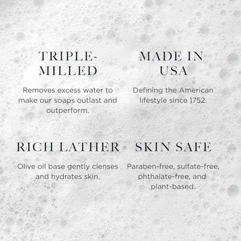 Caswell-Massey Almond Natural Bar Soap Gift Set - Moisturizing Triple-Milled Body Soap for Men & Women - Plant-Based with Essential Oils for Soft Skin, Cruelty-Free, USA Made, 12 Bars x 5.8 oz