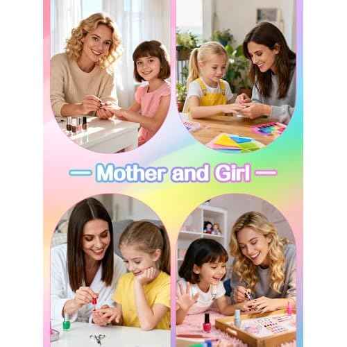 EBANKU Kid Press on Nails, 72Pcs Almond Fake Nails Kit Full Cover Colorful Cute Patterns Design Acrylic Nails with Nail Glue for Girl Halloween Party