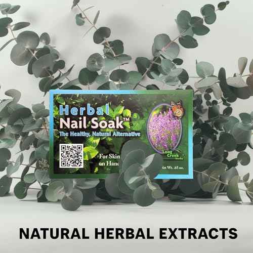 Nail Soak - 100% Natural Hand and Foot Soak for Ugly Nails and Dry Skin - Herbal Eucalyptus Peppermint Blend