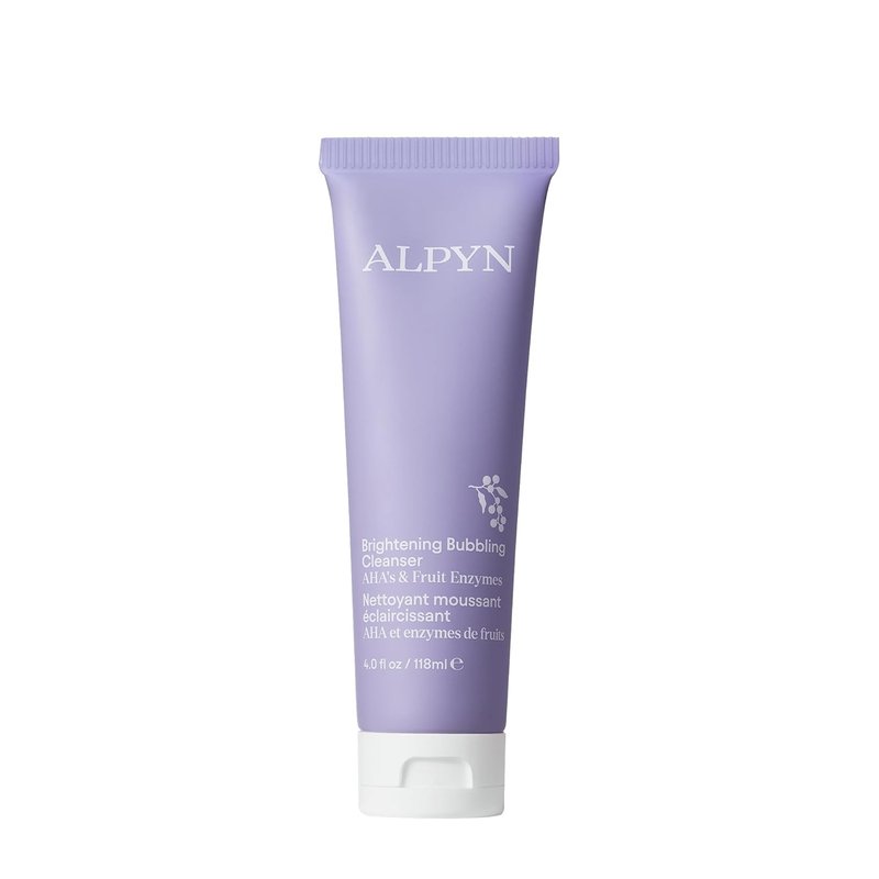 ALPYN Creamy Bubbling Cleanser - Glycolic Acid Face Wash for Pores & Blackheads | 4 oz / 118 ml